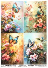 Reispapier A4 Strohseide