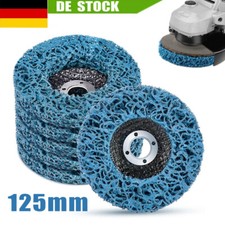 2-10X CSD Scheibe Metall Rostentferner Reinigungsscheibe 125mm Schruppscheiben.