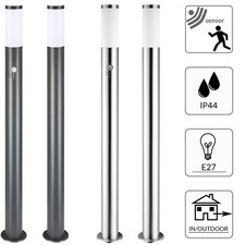Wegeleuchte Außenleuchte Wegelampe mit Bewegungsmelder Außen Garten Edelstahl