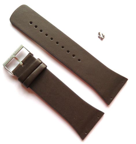 Uhrband leder braun skagen - leder,