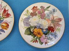 Sammelteller. Ursula Band. Hutschenreuther. Wandteller. Teller. Bradex. Blumen.