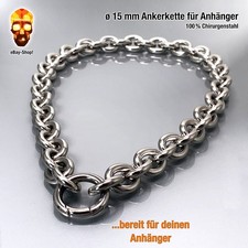 15 mm Ankerkette Edelstahl