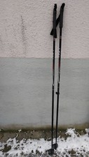 Leki Langlauf Stöcke 140cm Langlaufstöcke Ski Schwarz Langlaufskistöcke