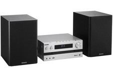 Kenwood M-918DAB-H Micro HiFi-System mit Bluetooth/Cd/Usb/Dab+ - Silber