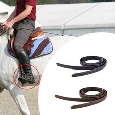2 Stück gerade Leder mit