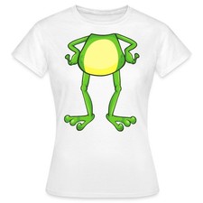 Frosch Kostüm Fasching Karneval Frauen T-Shirt