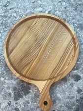 Servierplatte aus Holz mit 1 geteilten Fach , Servierteller Snacks