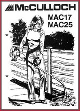 McCulloch Montageanleitung - Rasentrimmer MAC17 und MAC25 - Original
