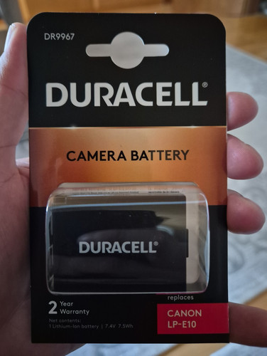 Duracell akku für canon - duracell,