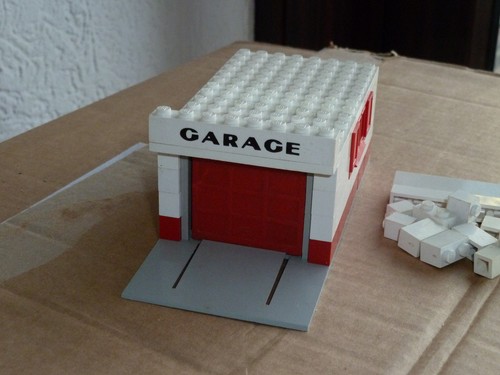 Lego system 236 garage mit - system,