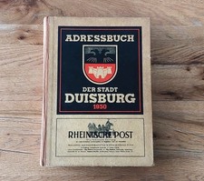 Antikes Adressbuch der Stadt