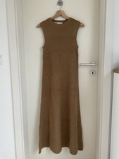 ZARA Damen Strick Maxikleid