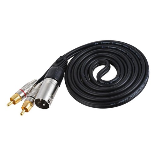 Dual rca stecker auf xlr - rca, 3