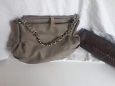Original Coccinelle Leder Taupe Tasche NP: 400€ + Zert.Code Handtasche Shopper