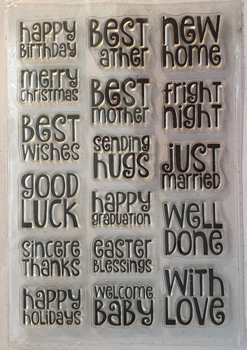 Clear stamps silikonstempel - ,