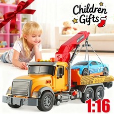 Abschleppwagen Spielzeug Abschlepper Spielzeug mit Sound Licht für Jungen NEU