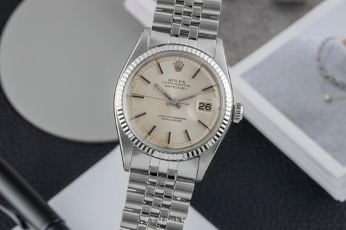 Rolex datejust silver dial - datejust,