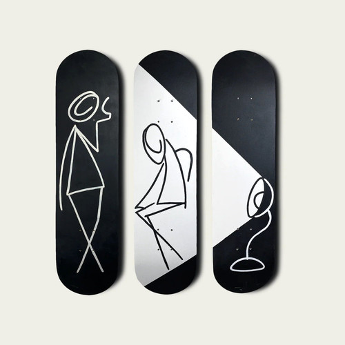 Holz skateboard deck - holz,