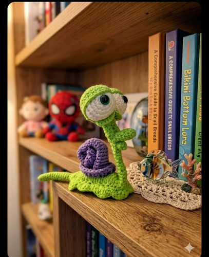 Schnecke amigurumi stofftier - schnecke,