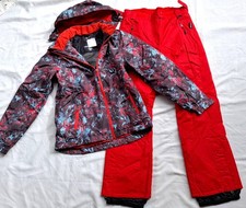 Skianzug Damen 38 rot orange