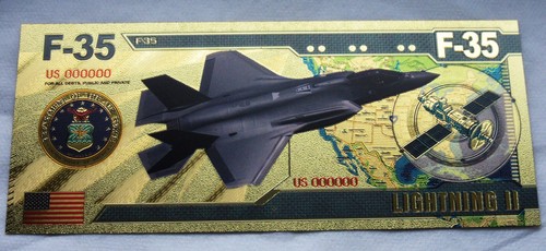 F35 kampfflugzeug schein neu - f35, kampfflugzeug-schein