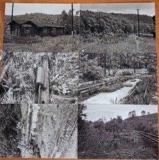 6 Fotoabzüge Schmalspurbahn