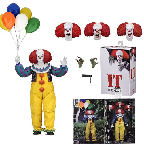 Movie 1990 pennywise es - 7", it