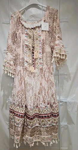 Hippi bohemian spitzenkleid - hippi,