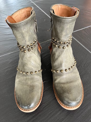 Größe 39 leder grün - größe,