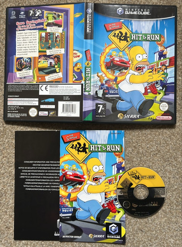 Simpsons hit run nintendo - simpsons,