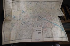 Stadtplan Berlin, Karte zur Berechnung des Grund- und Bodenwertes in Berlin 1914