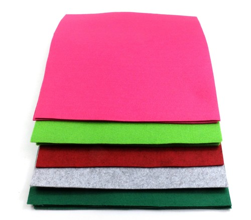 Bastelfilz restepaket farben - bastelfilz, 5