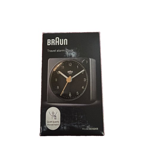 Braun bc02 wecker - braun, schwarz