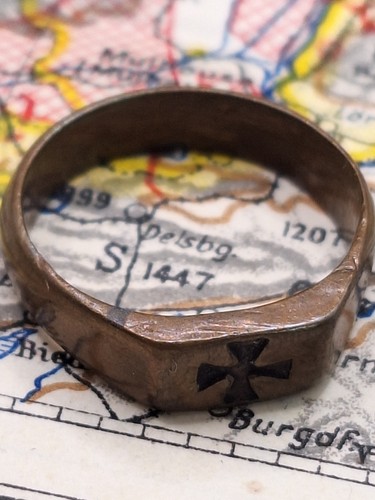 Patriotischer ring kreuz - patriotischer,