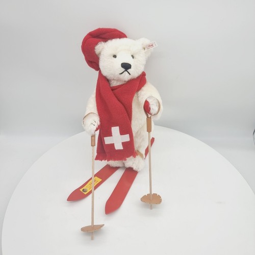 Steiff 660146 skifahrer - steiff,