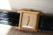 Boucheron Paris Carree Rosegold Tank 750 18kt Damen Herren Uhr