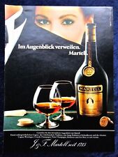 Martell Cognac VSOP, originale Werbung aus 1984