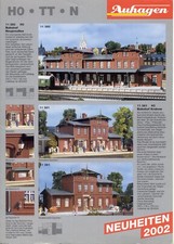 AUHAGEN Katalog 2002 Neuheiten Spur HO TT N D aa