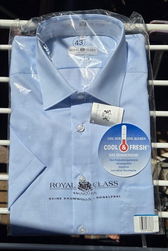 Royal class herren kurzarm - class,