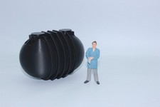 Wassertank 1:22,5 rund