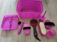 Pferde Putzbox Putzkoffer mit extra Bürste