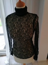 ZARA Spitzenshirt Bluse Spitze