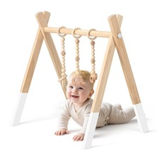 Spieltrapez Babyspielgerät Holzspielzeug Baby Gym Spielbogen Aktivitätszentrum