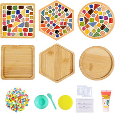 Mosaik Untersetzer DIY Bastelset - Kreatives Geburtstagsgeschenk