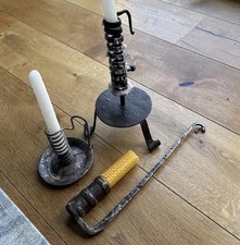 3 Antike Kerzenleuchter /