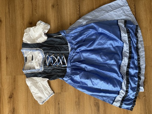 Dirndl blau wie - wie, neu