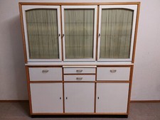 Klassischer Küchen Schrank Echtholz - Vintage 1950er Jahre
