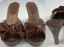 Miu Miu Buffalo Ribbon Mules