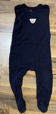 Steiff Baby Strampler Blau Gr