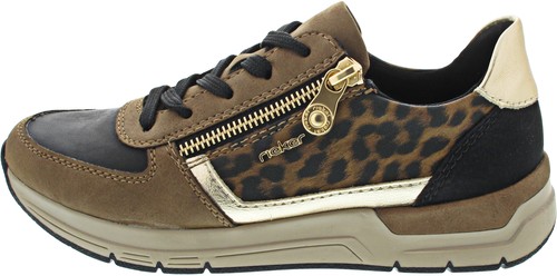 Rieker damen sneaker - sneaker, braun